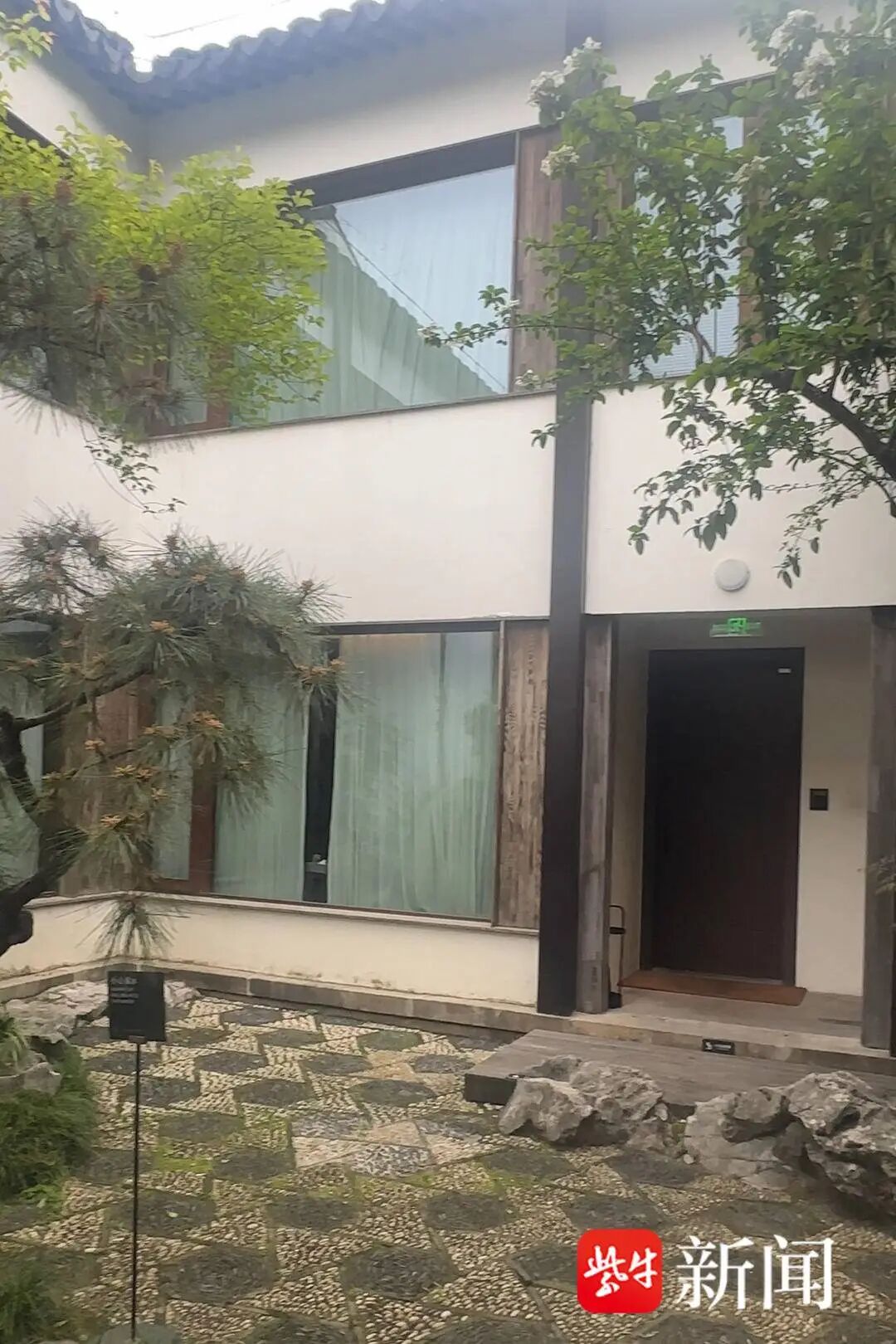 畅园内客房为后期建造